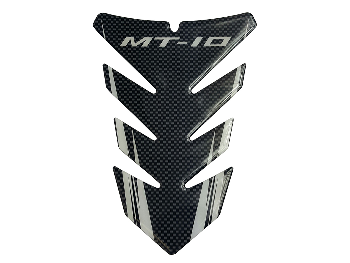 Tank Pad suitable for Yamaha MT-10 Black/carbon look 